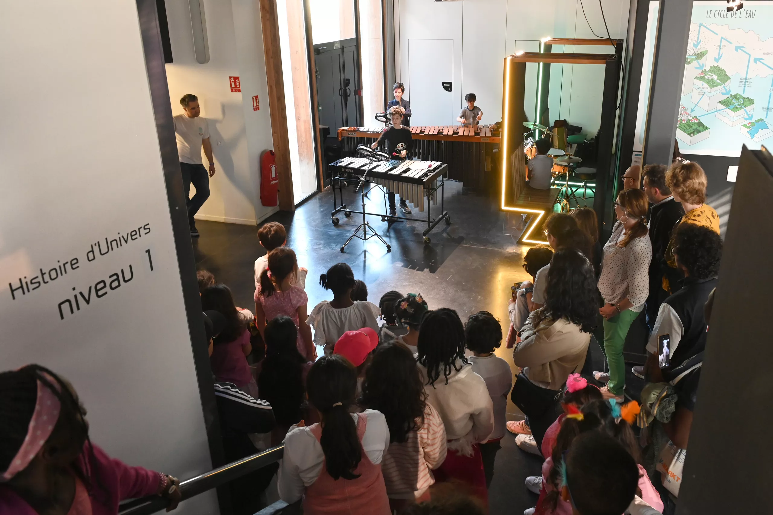 spectacle de musique au planétarium 12/04/2024